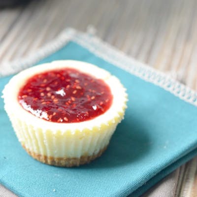 Raspberry Cheesecake Bites