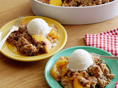 Cin-Ful Peach Cobbler
