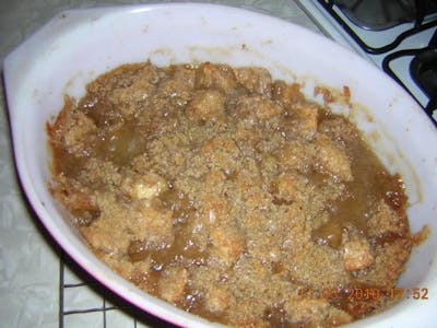 Sheila's Best Apple Crisp (No Oats)