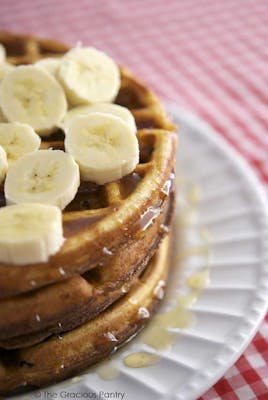 Clean Eating Saturday Morning Waffles