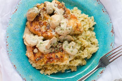 Creamy Asiago Chicken!