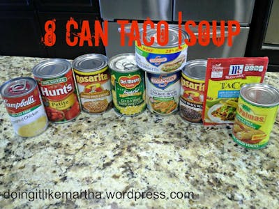 8 Can Taco Soup