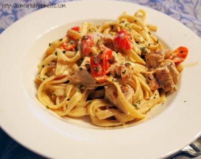 Better Cajun Chicken Fettuccine Alfredo