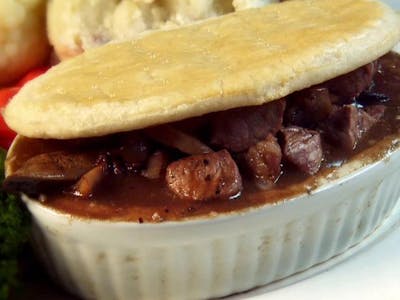 Steak and Mushroom Pie