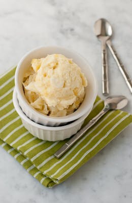 5 Ingredient Pina Colada Sorbet