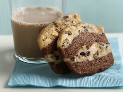 Crisp Chocolate-Espresso Ribbon Cookies 