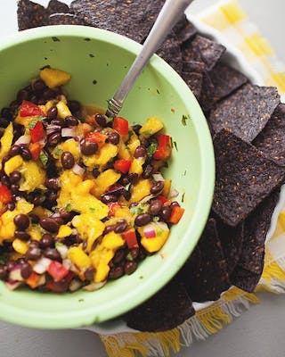 Mango and Black Bean Salsa