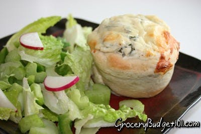 Spinach Bread Bowls
