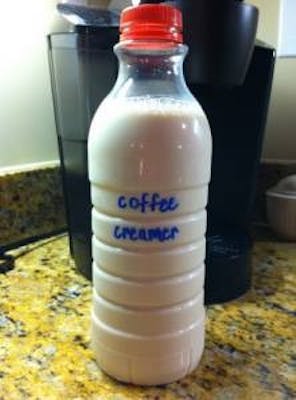 Homemade Coffee Creamer