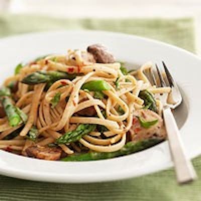 Asparagus-Mushroom Primavera