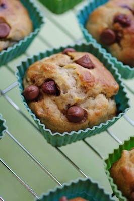 Banana Chocolate Chips Muffins 