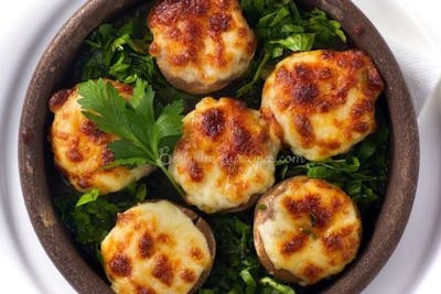 Crab-Stuffed Mushrooms
