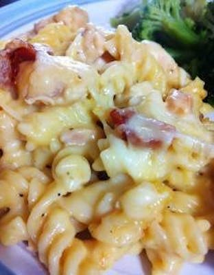 Creamy Chicken Bacon Casserole