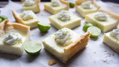Key Lime Pie Cheesecake Bars