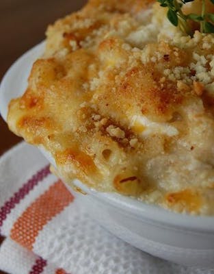 Crab Macaroni and Cheese
