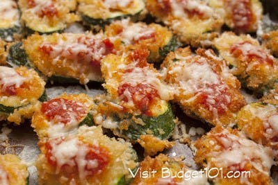 Zucchini Parmesan Crisps