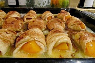 Peach Dumplings