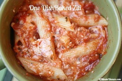 Easy Baked Ziti