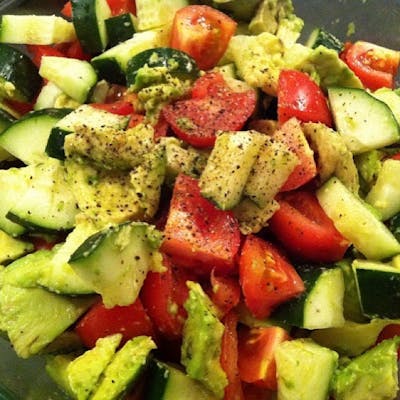 Cucumber Avocado Salad