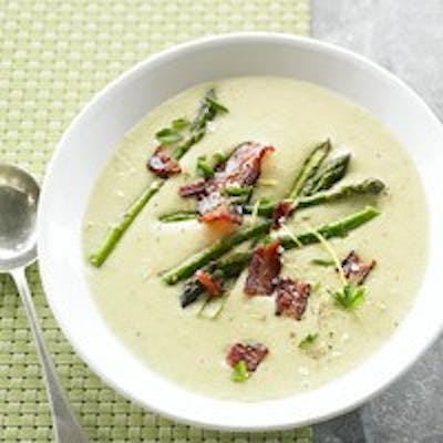 Creamy Potato and Asparagus Soup