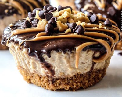 Chocolate Peanut Butter Mini Pies