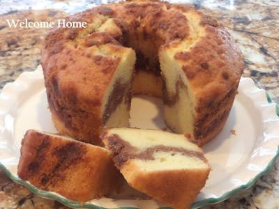 Sour Cream Streusel Coffee Cake